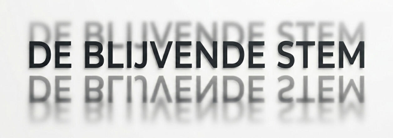 De Blijvende Stem | Erfgoed in audio Logo De Blijvende Stem - Audioportretten door Dennis Aaij